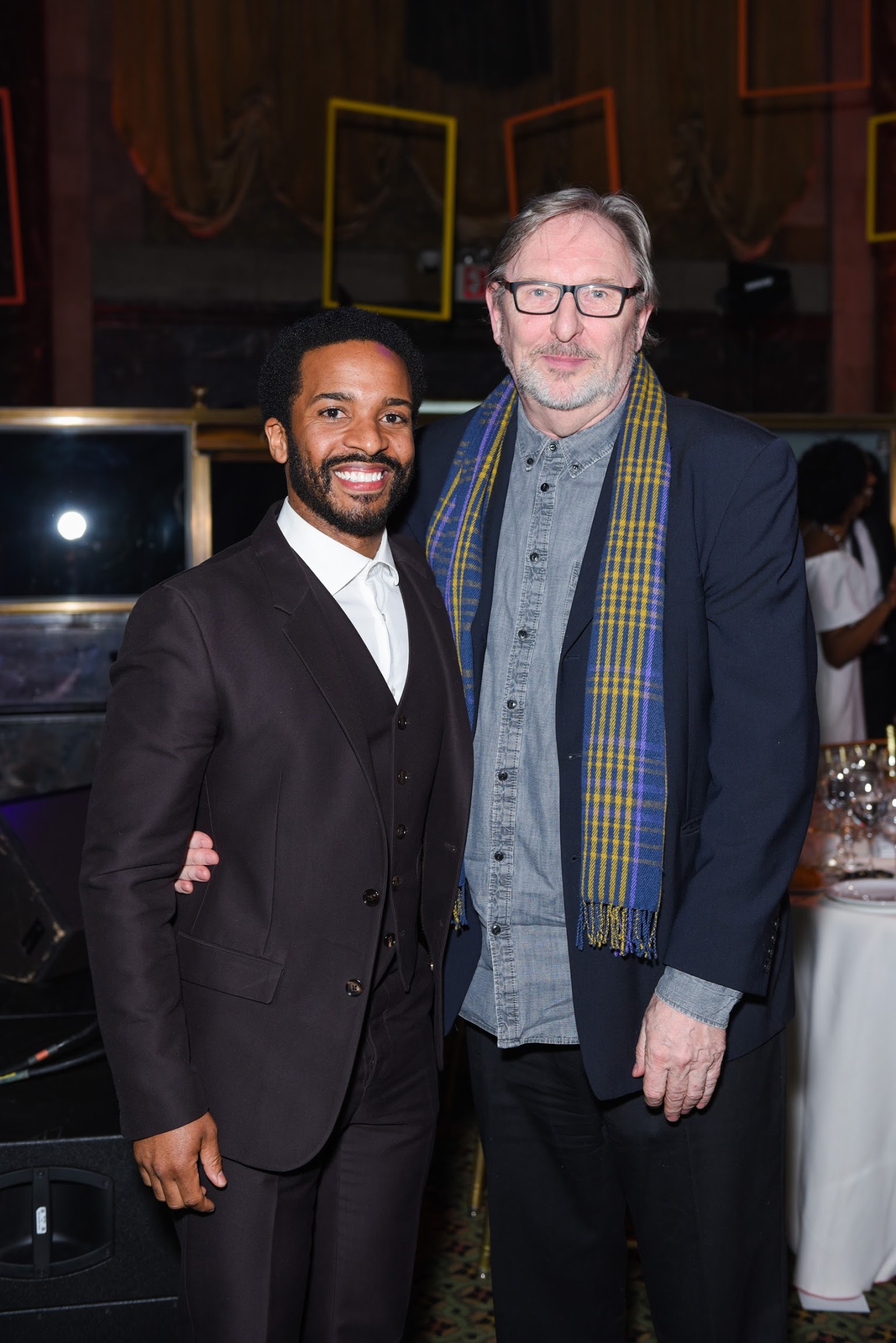 André Holland & Chair, Mark Wing-Davey